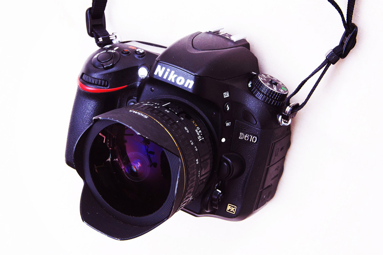 Nikon D610 単焦点レンズ シグマ 15mm F2.8 EX DG DIAGONAL FISHEYE