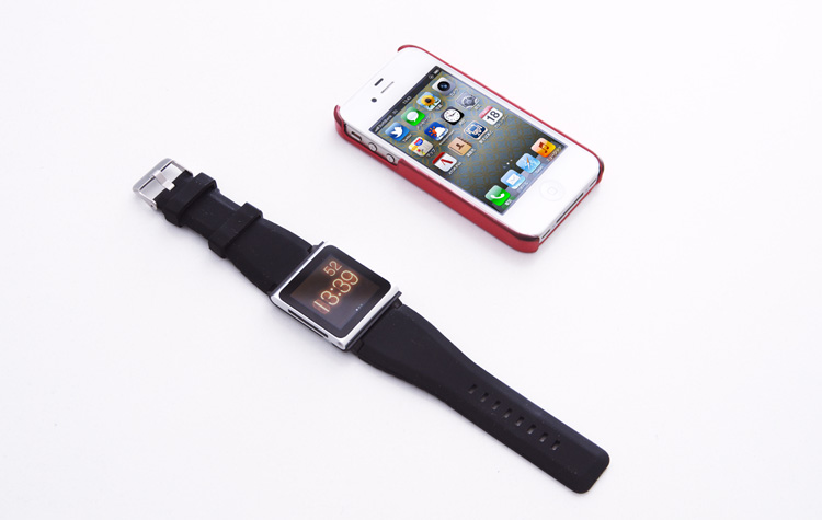 サモのiPod nano WatchとiPhone4S