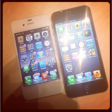 iPhone4SとiPhone5の違い