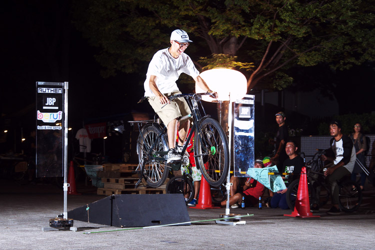 PEDAL DAY 2014 BANK BUNNY HOP CONTEST フォークさん