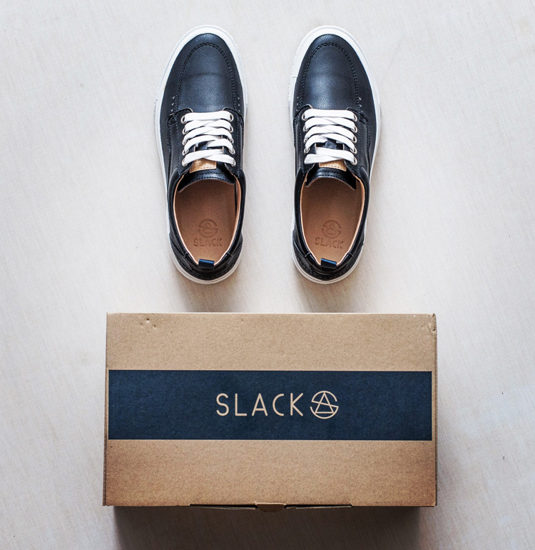 SLACK FOOTWEAR STARION BLACK