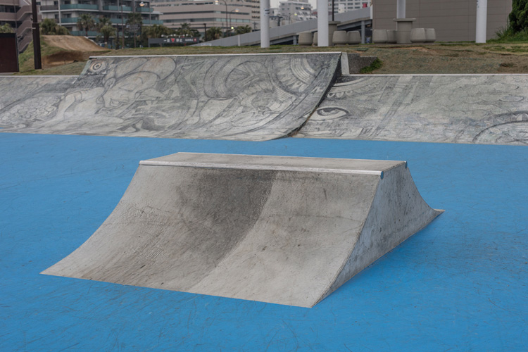 リニューアルした横須賀うみかぜ公園スケートパーク