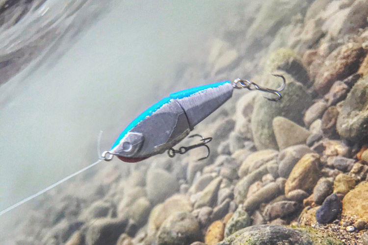3Dプリンター オリジナルジョイントミノー 多摩川BIKE&FISH
