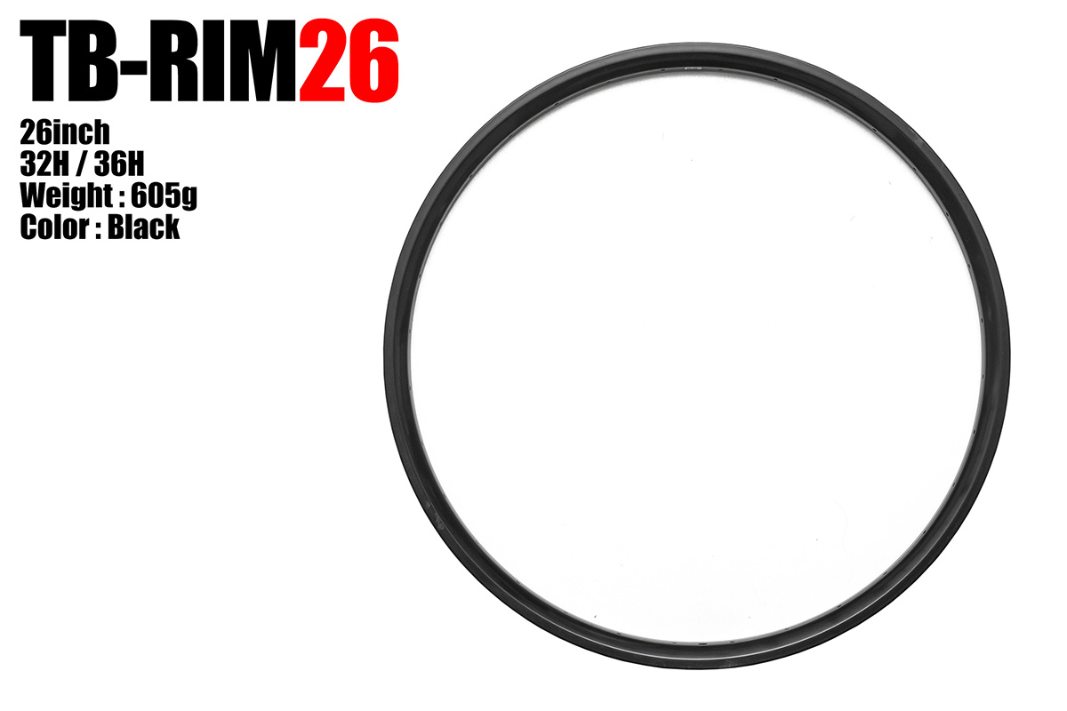 TB-RIM26 BLACK リム