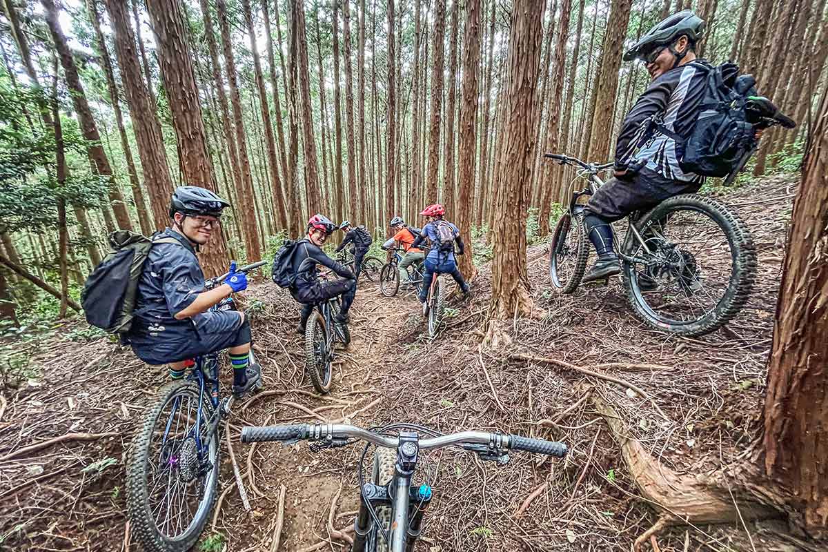 サタジュク トレイル 集合写真