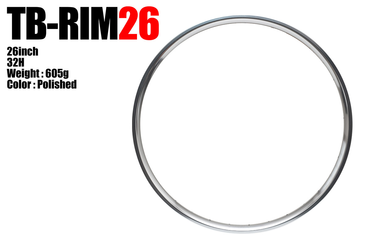 TB-RIM26 polished ポリッシュ