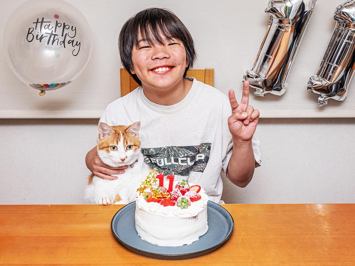 バースデーケーキ 誕生ケーキ ショートケーキ 叶大 誕生日 きなこ嬢