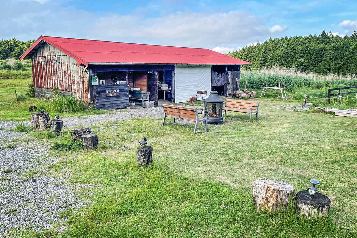 家族キャンプ 十里木BASEキャンプ場