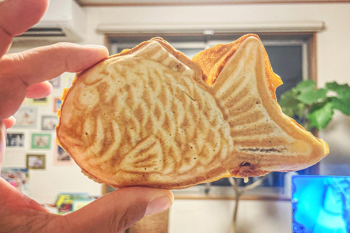 息子が作ったたい焼き 叶大