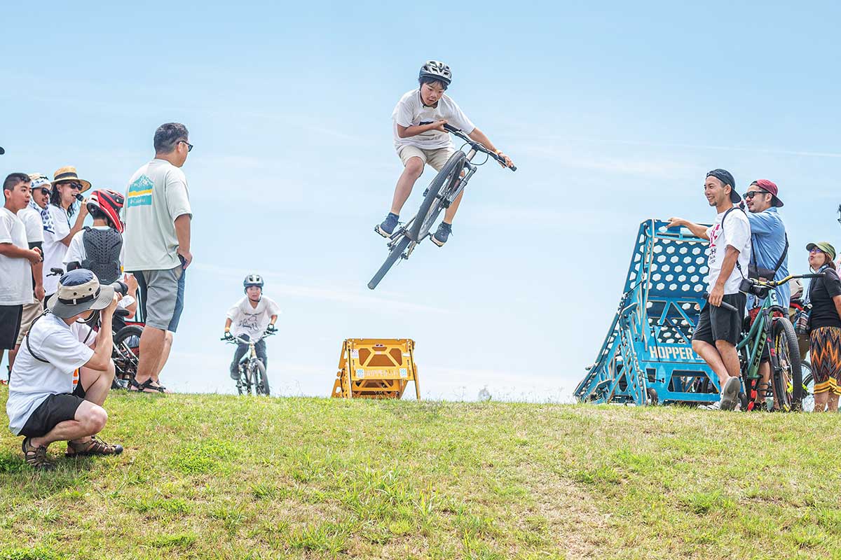 しんちパンプトラック フェスティバル2025 MTBホッパーJAM HAYABUSA 叶大