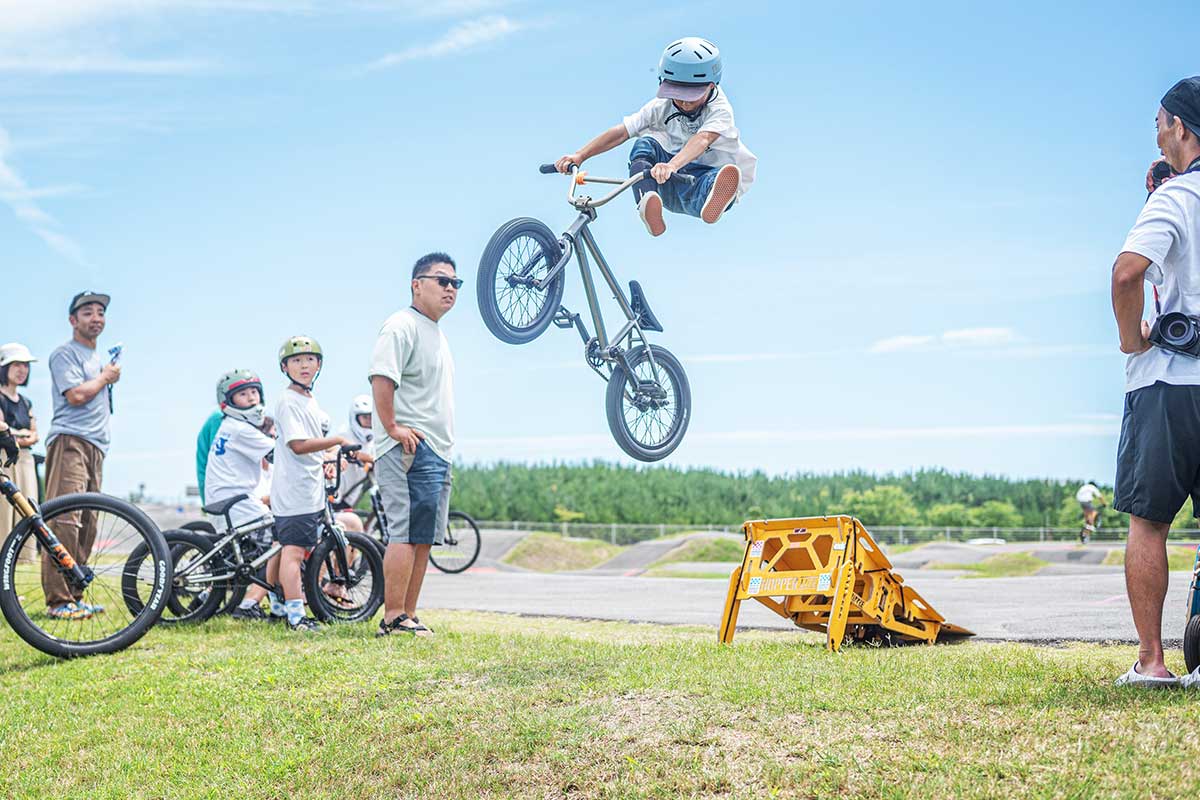 しんちパンプトラック フェスティバル2025 MTBホッパーJAM ユッキー