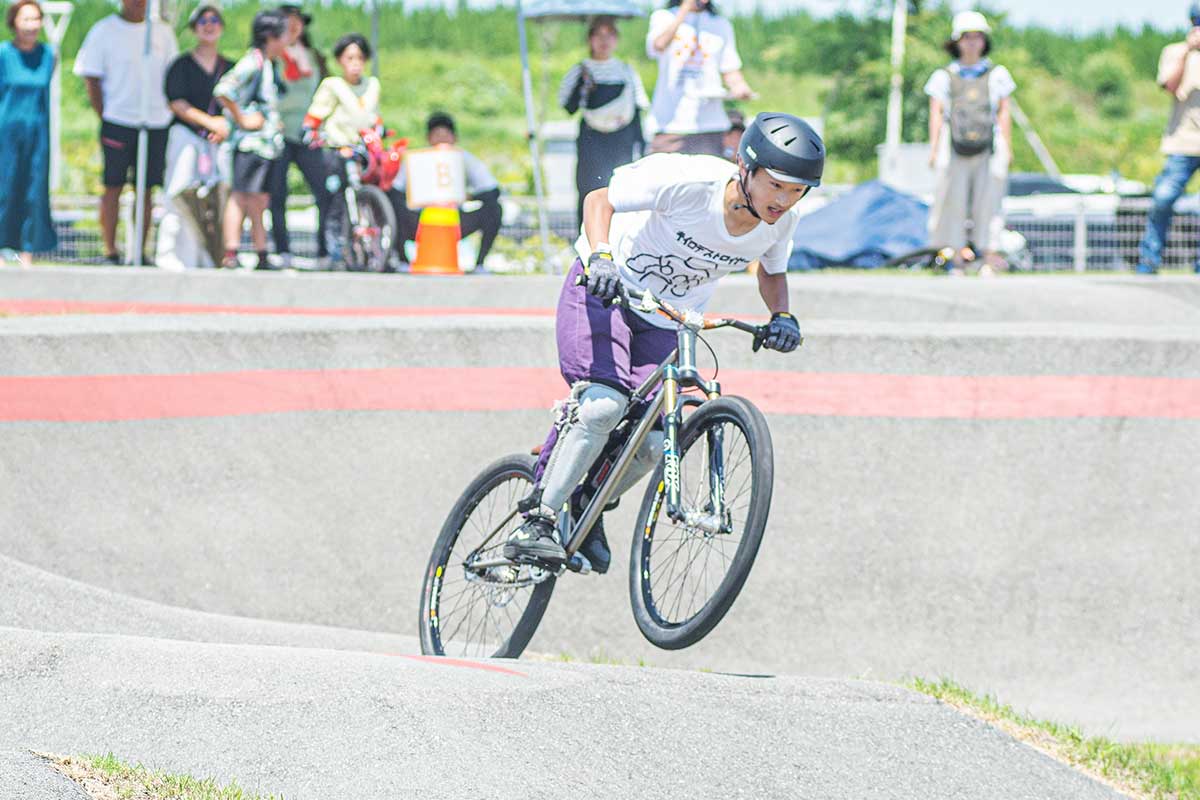 しんちパンプトラック フェスティバル2025 タイムアタック リュウ君 HiTaka