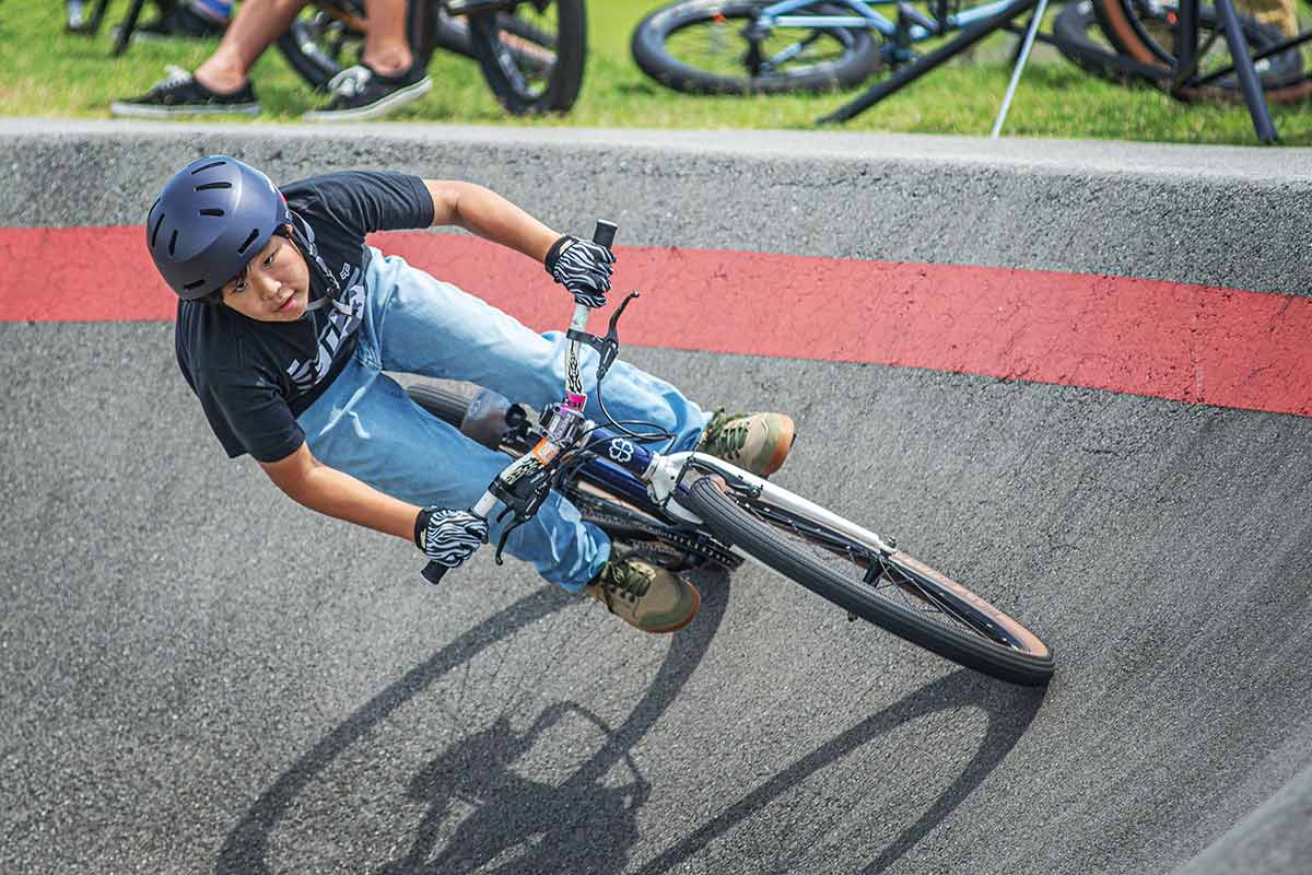 しんちパンプトラック フェスティバル2025 タイムアタック ミナト君