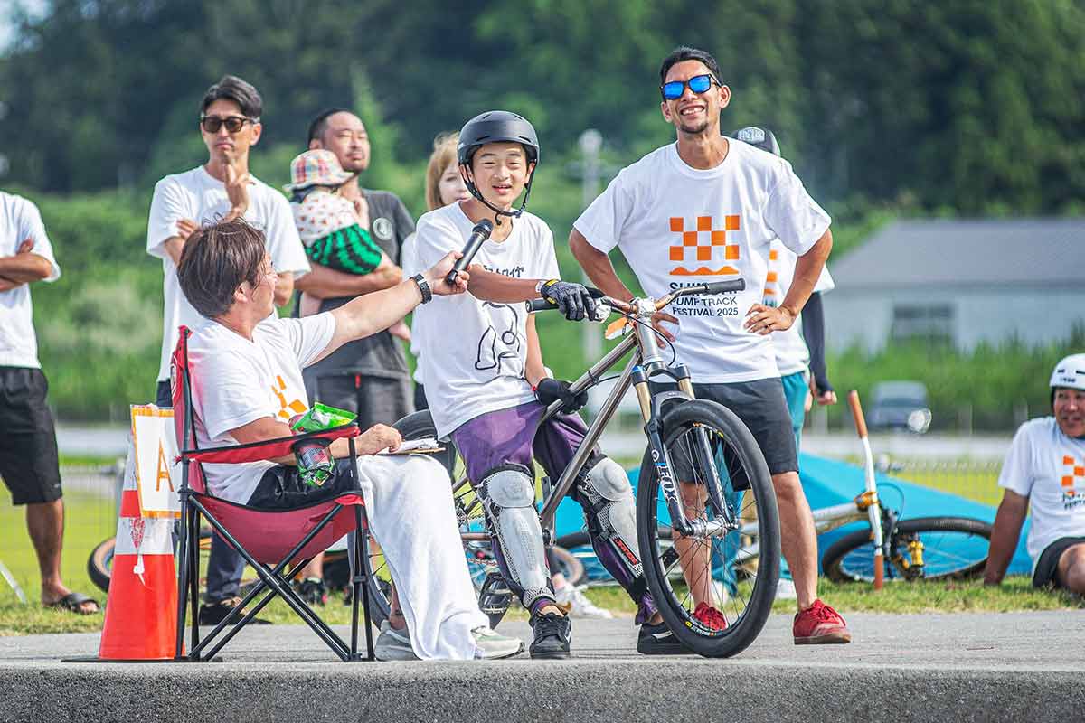 しんちパンプトラック フェスティバル2025 タイムアタック HiTaka リュウ君