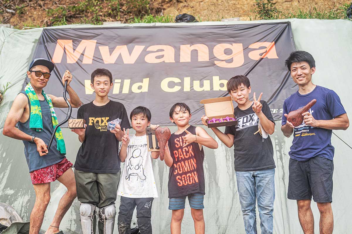 ムワンガ MWANGA WILD CLUB ダートジャンプJAM 表彰式