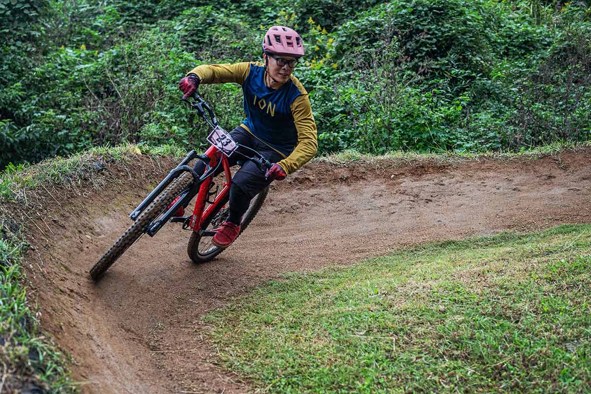 スマイルバイクパーク SBP スラロームコース 高橋さんご家族