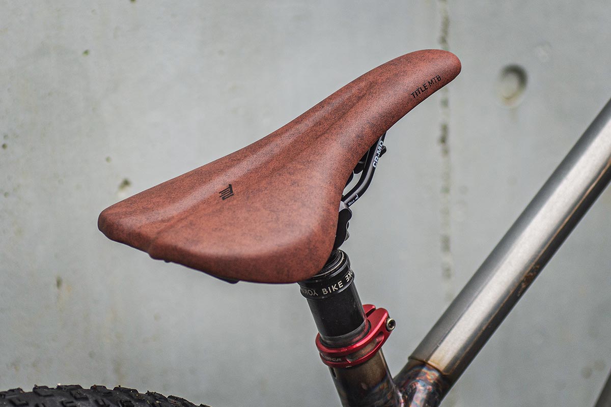 多摩川河原 croMOZU275 TITLE MTB MS1 Saddle