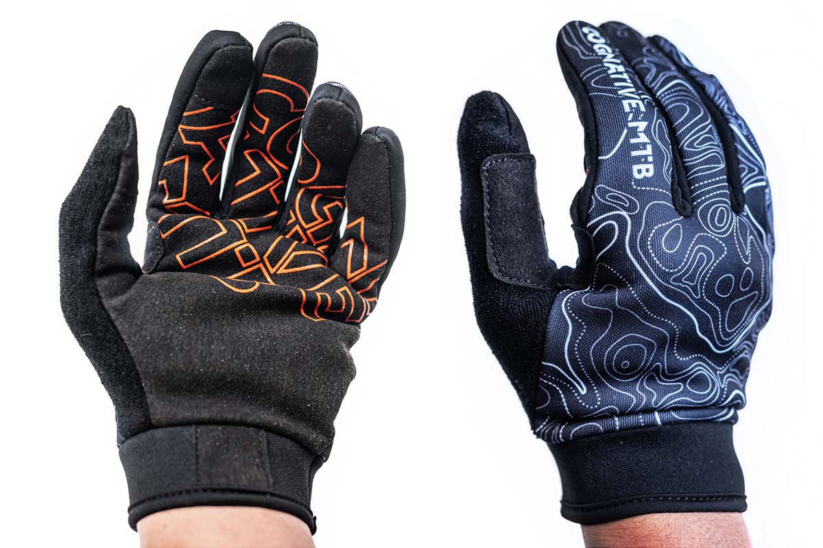 COGNATIVE MTB Thermal Gloves White Topo