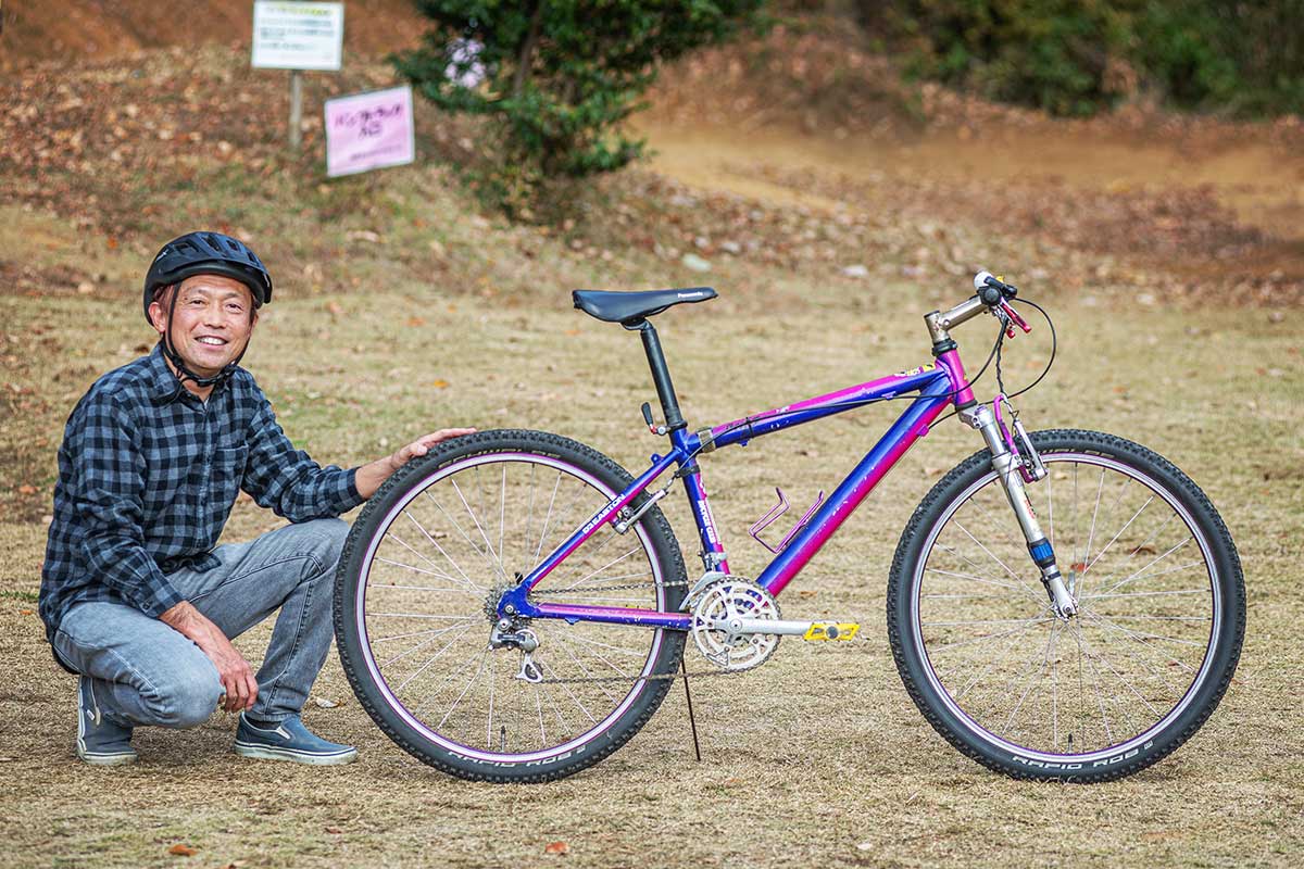 スマイルバイクパーク SBP オールドMTBパーティ2 山本