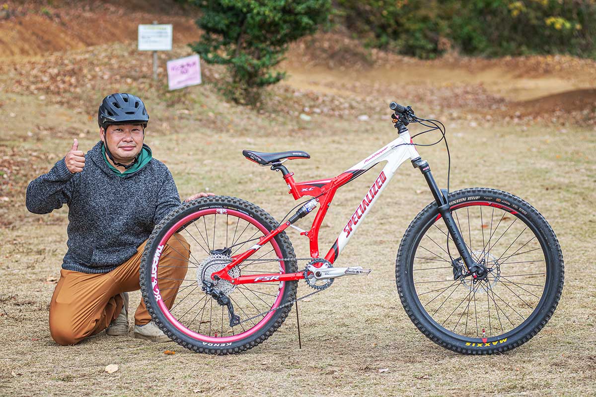 スマイルバイクパーク SBP オールドMTBパーティ2 ユッケ