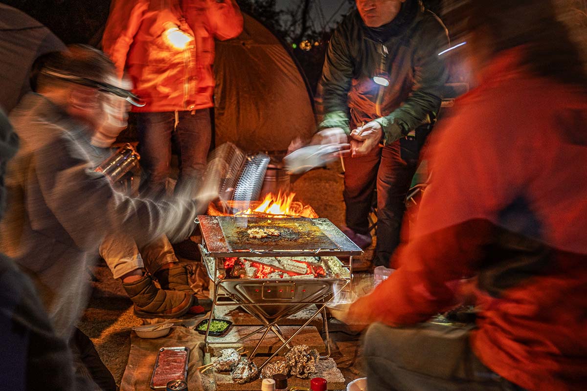 スマイルバイクパーク SBP 忘年BBQ&キャンプ