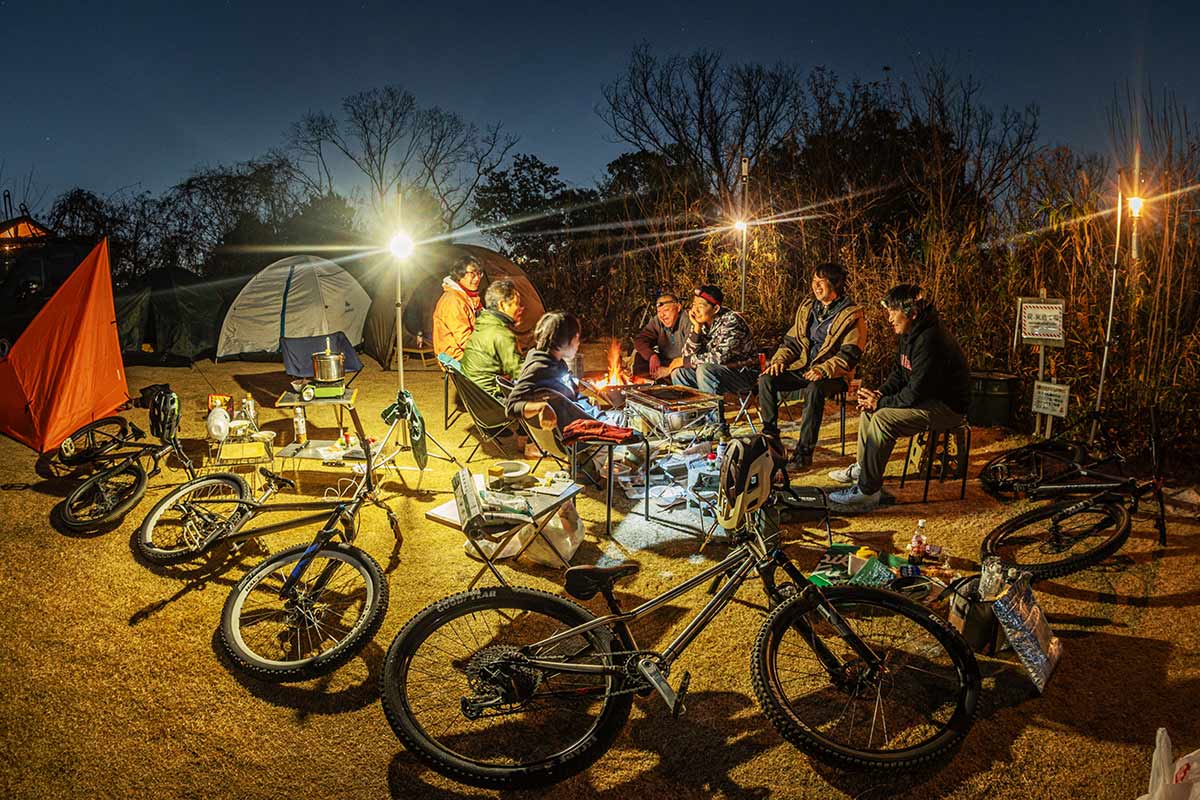 スマイルバイクパーク SBP 忘年BBQ&キャンプ