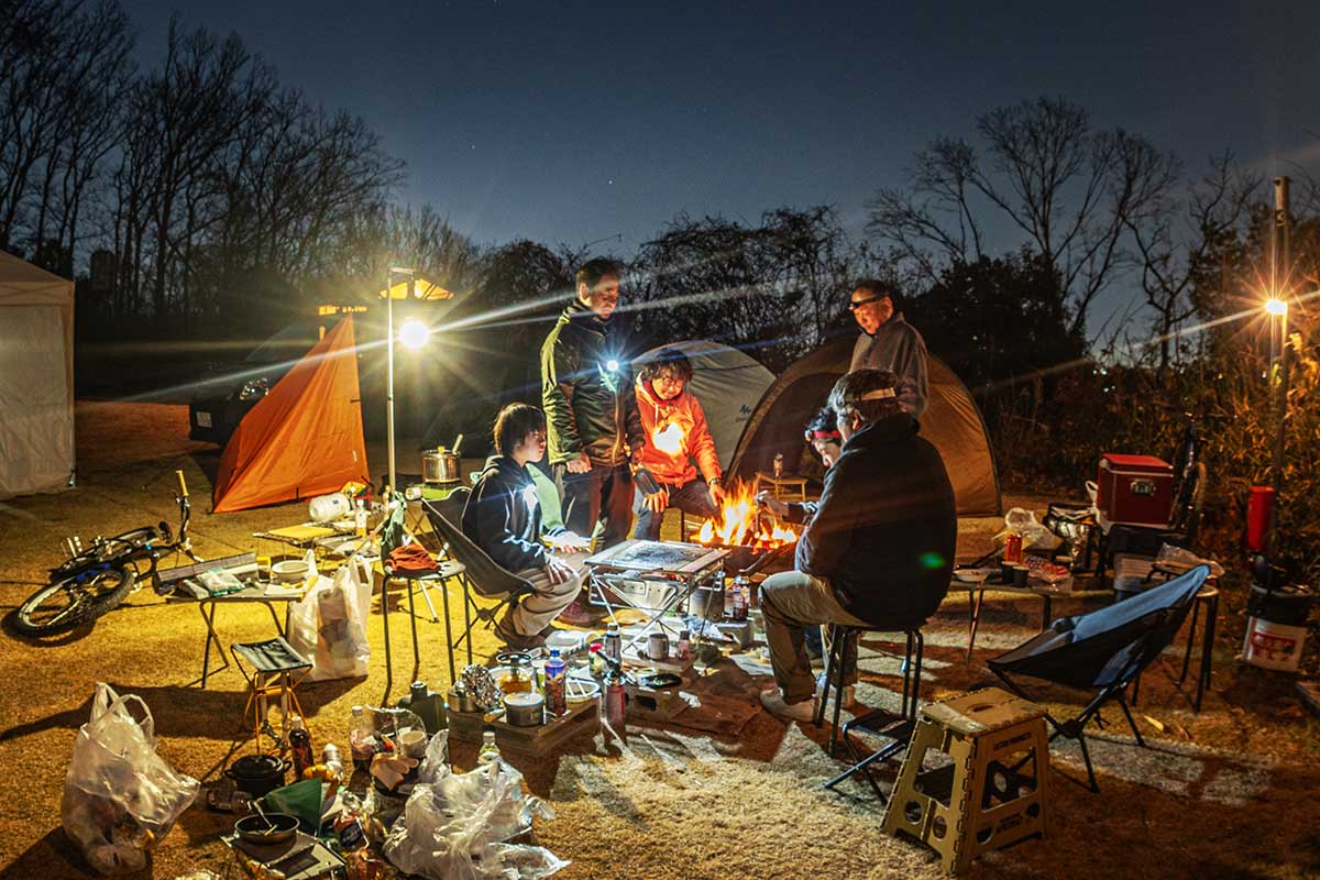 スマイルバイクパーク SBP 忘年BBQ&キャンプ