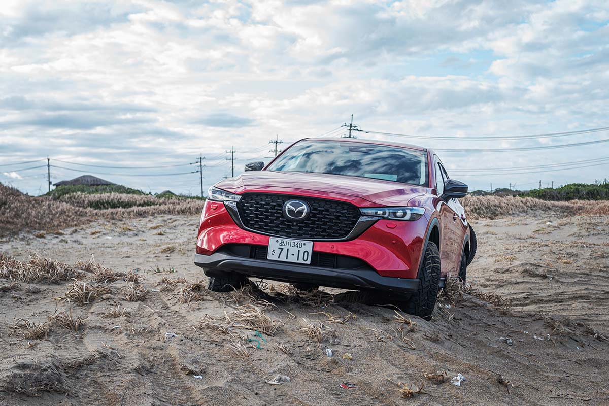 波崎シーサイドキャンプ場 家族キャンプ MAZDA CX-5