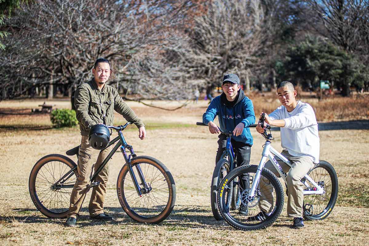 シャラ君 コウキ君 宮下君 集合写真