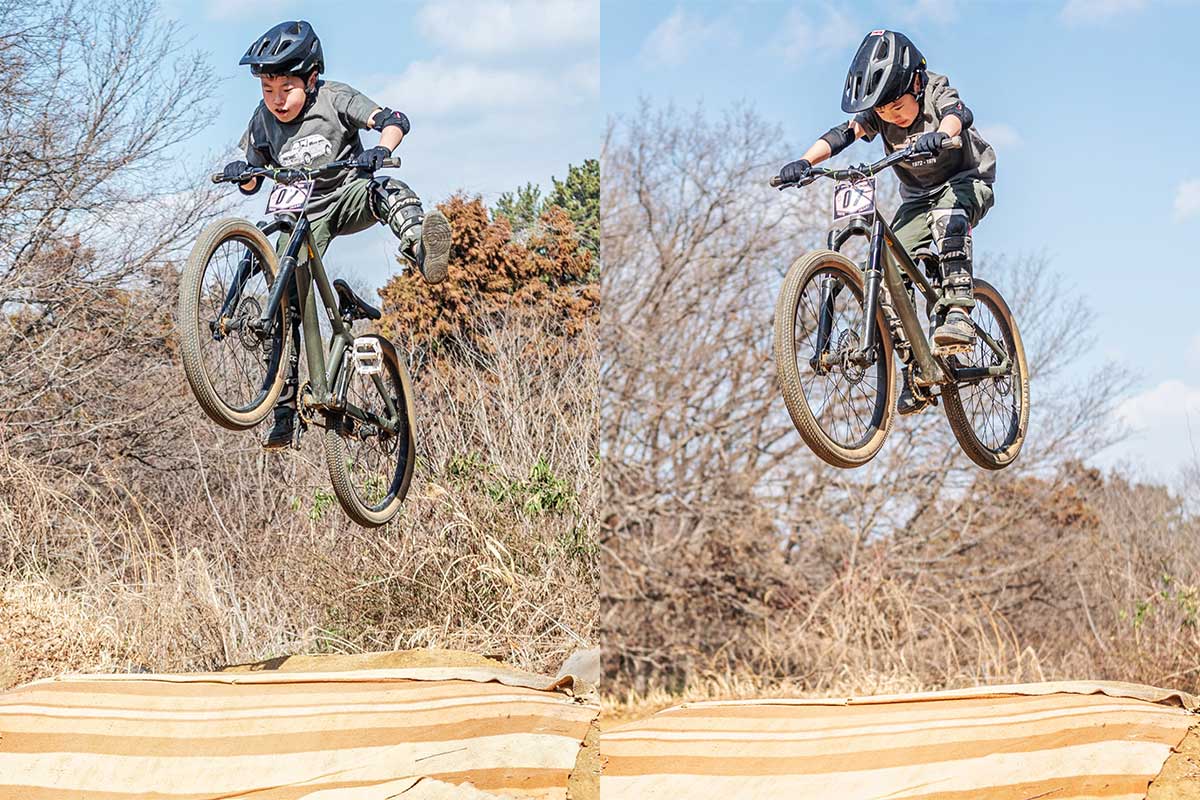 スマイルバイクパーク SBP キッズダートジャンプコンテスト カイト君