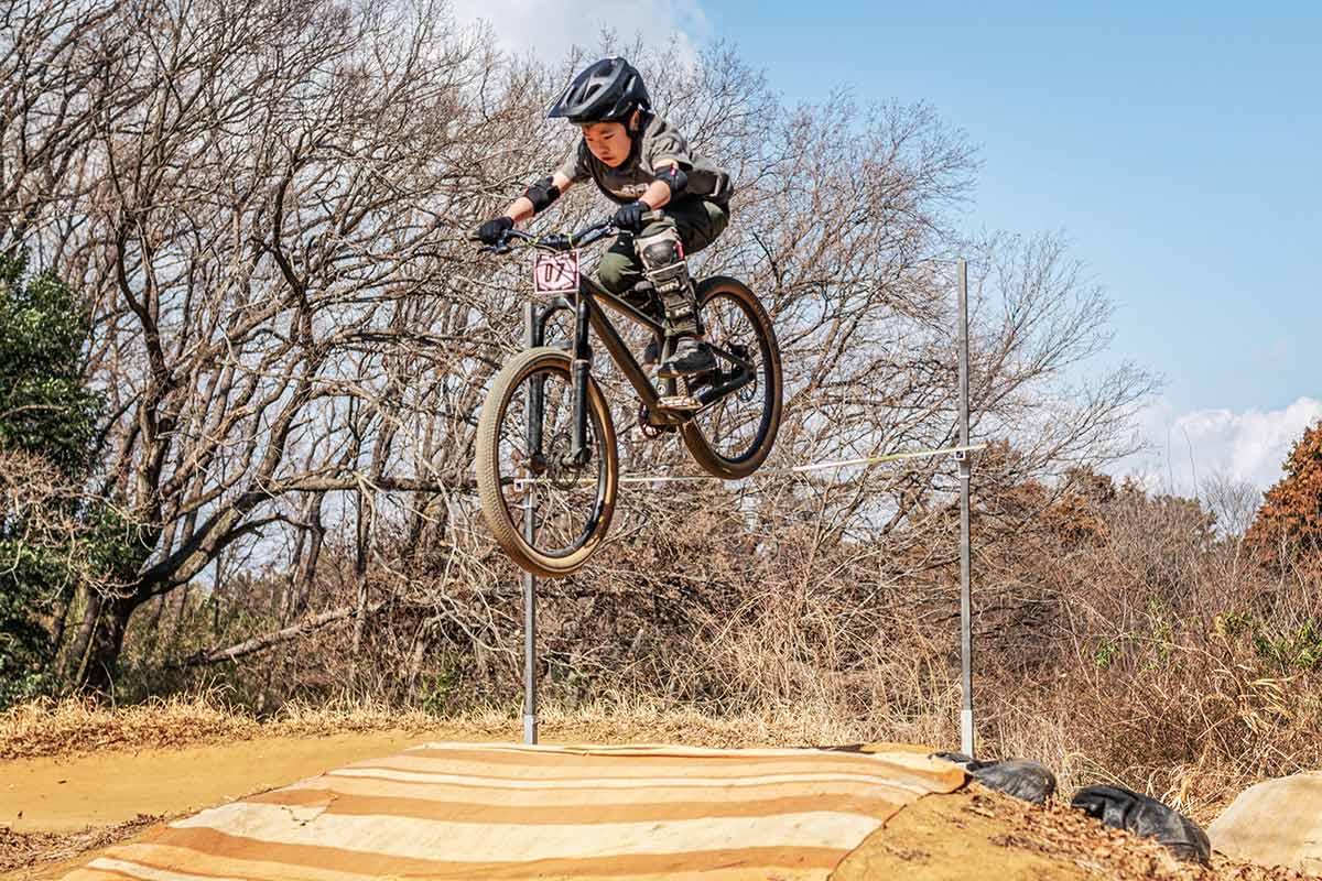 スマイルバイクパーク SBP ハイエアーコンテスト カイト君