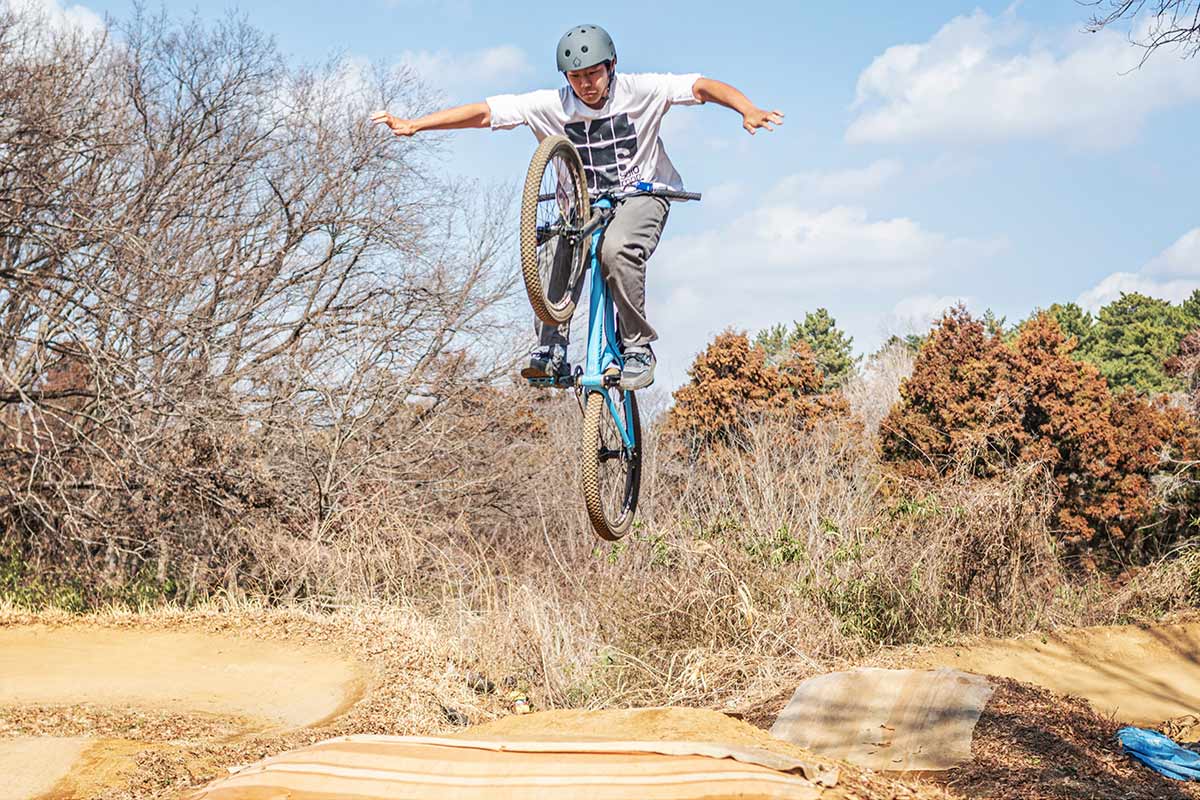 スマイルバイクパーク SBP キッズダートジャンプコンテスト リク君