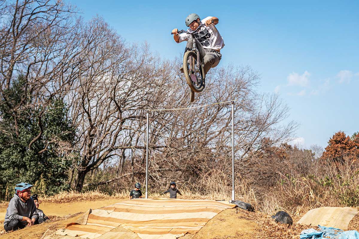 スマイルバイクパーク SBP ハイエアーコンテスト リク君