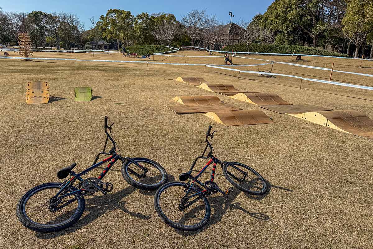 バイクランド土浦 パンプトラック レンタルBMX